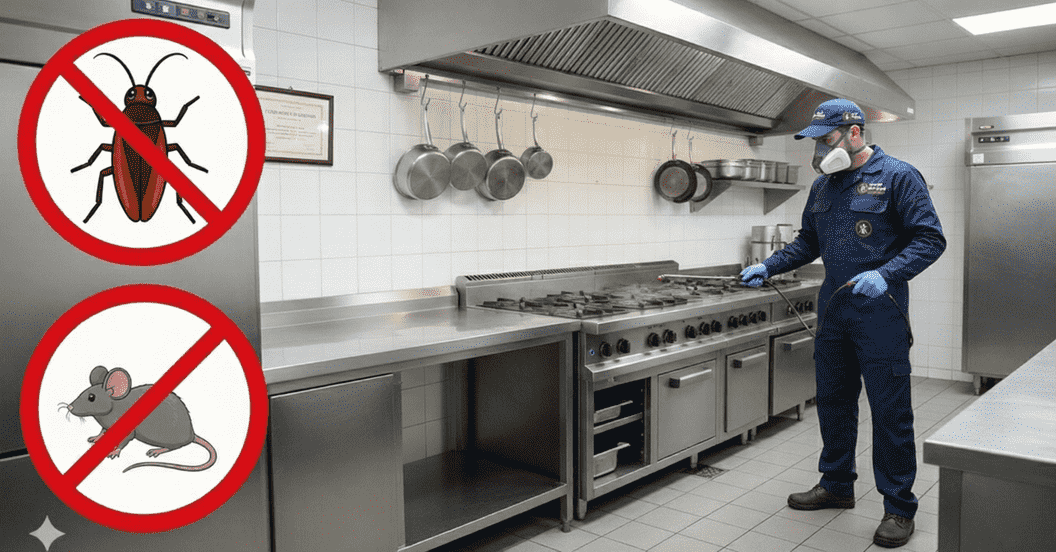 Certificado oficial de control de plagas DDD para inspección de sanidad en hostelería y comercios de Móstoles.